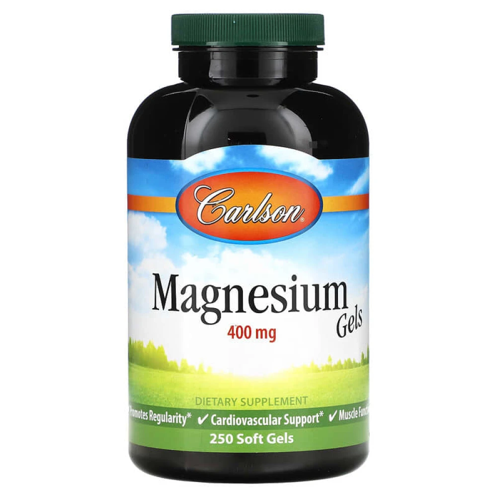Carlson Magnesium Gels 400 mg