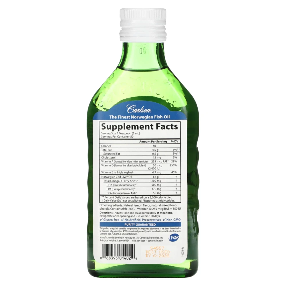 Carlson Labs Norwegian Super D Omega3