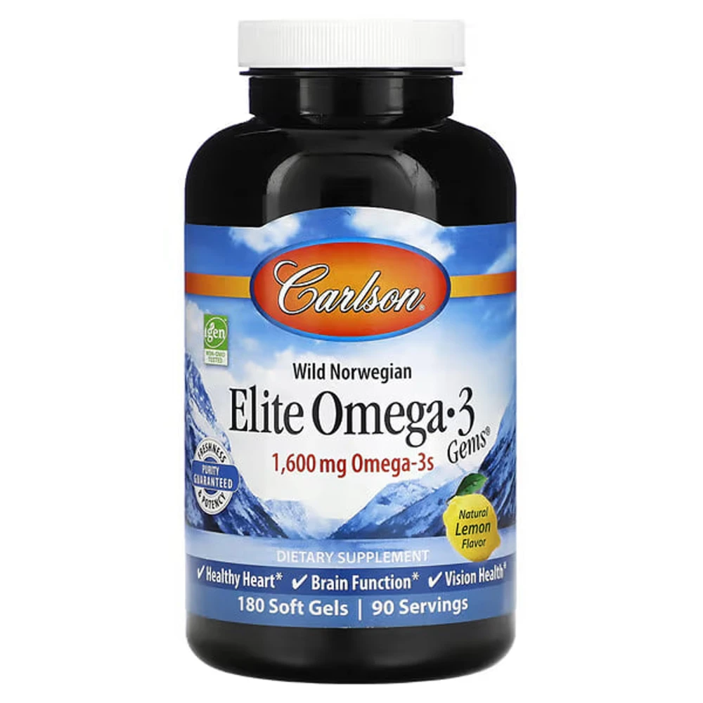 Carlson Labs Elite Omega3 Gems Norwegian