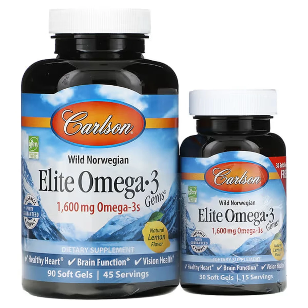 Carlson Labs Elite Omega3 Gems Norwegian