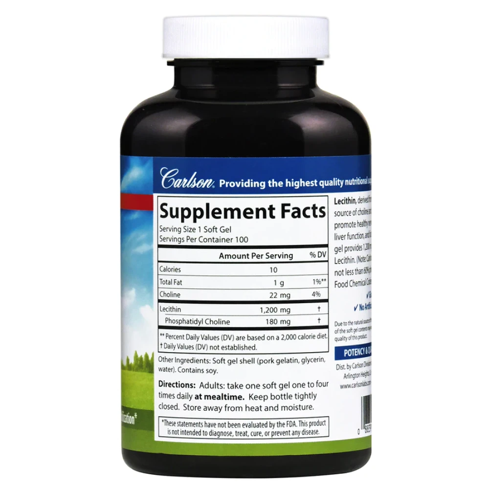Carlson Labs Lecithin 1200 mg