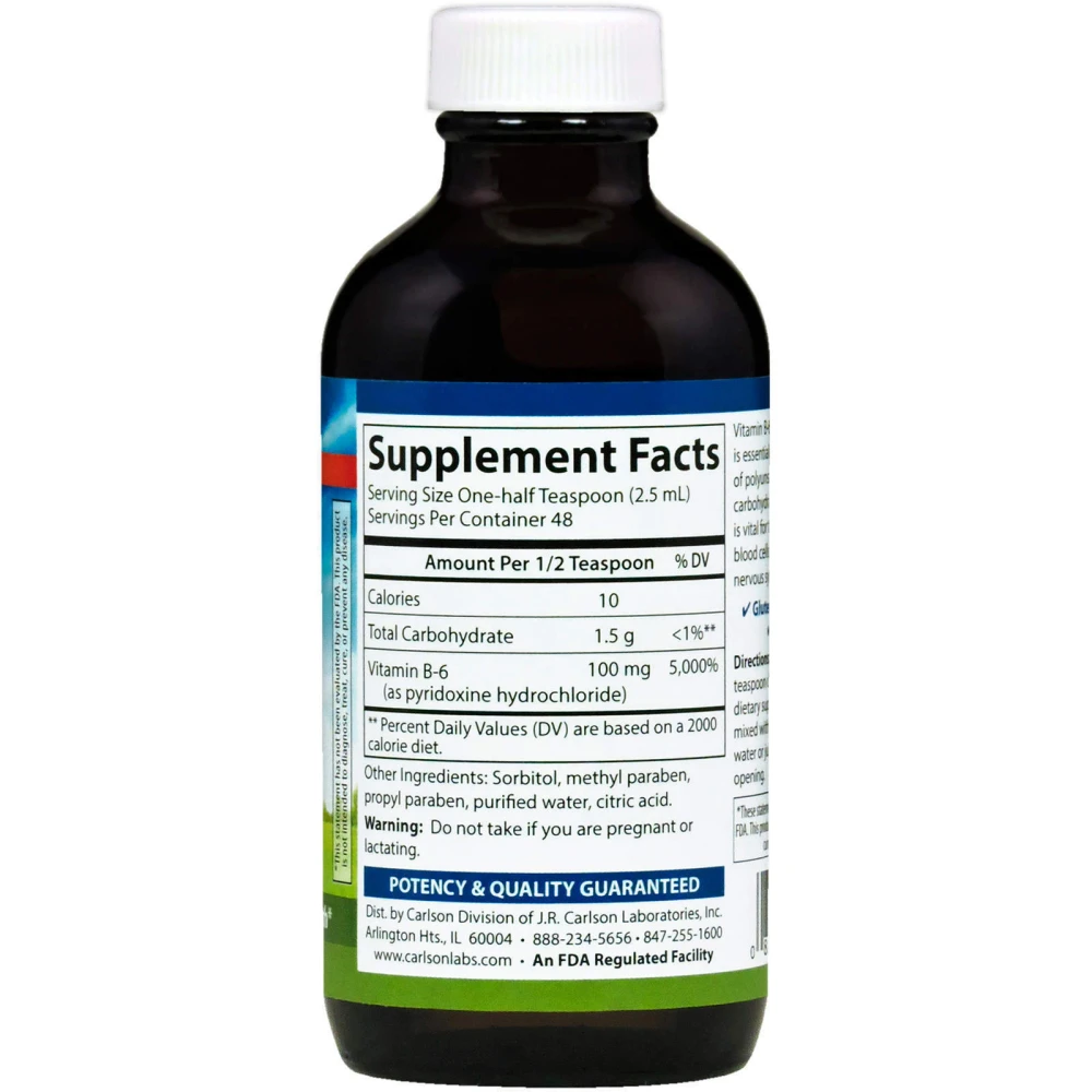 Carlson Labs B6 Liquid