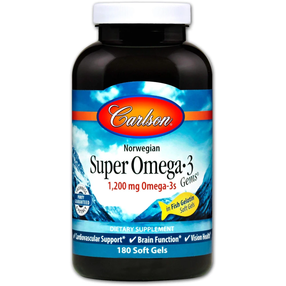 Carlson Labs Norwegian Super Omega3 Gems