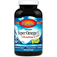 Carlson Labs Norwegian Super Omega3 Gems