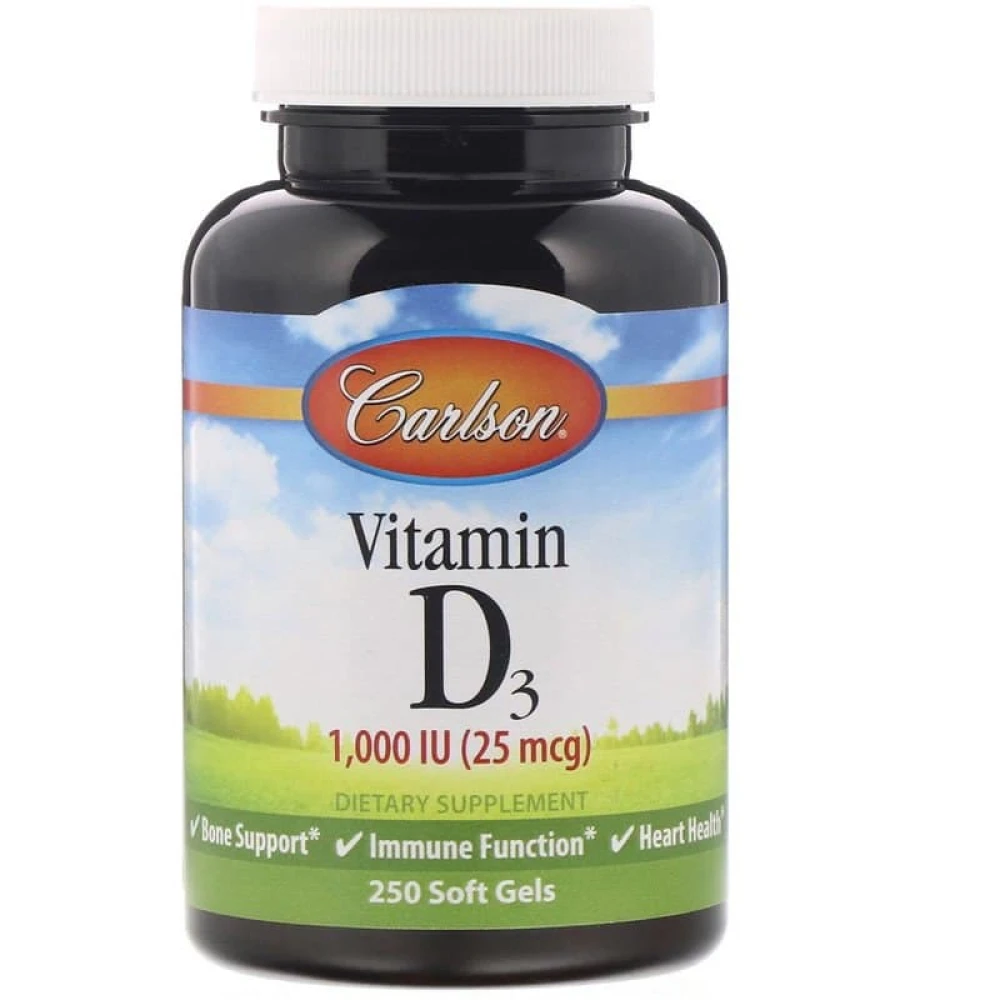 Carlson Labs Vitamin D3 1000 IU (25 mcg)(