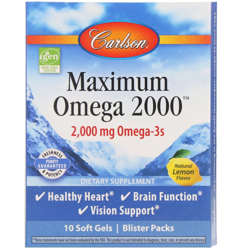 Carlson Labs Maximum Omega 2000