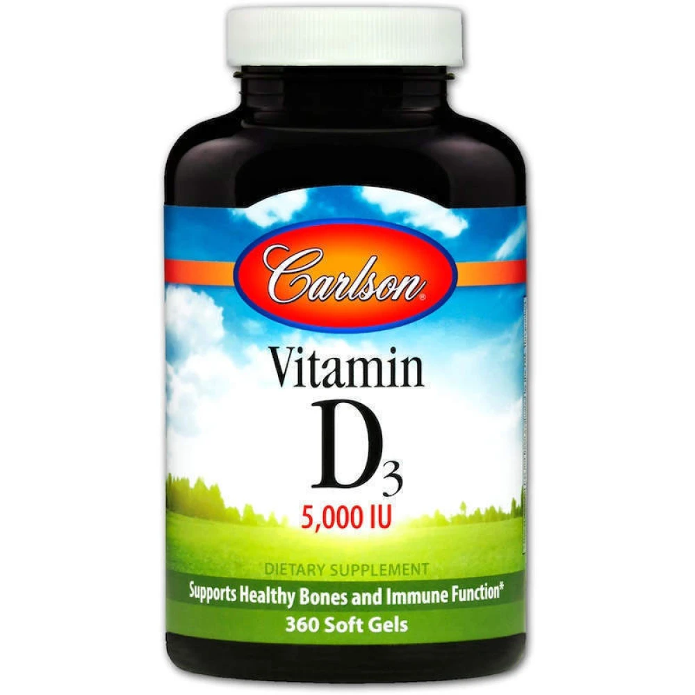Carlson Vitamin D3 125 mg (5000 IU)