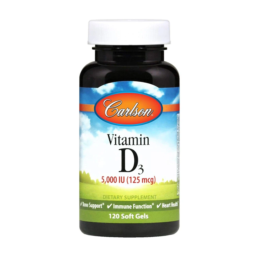 Carlson Vitamin D3 125 mg (5000 IU)