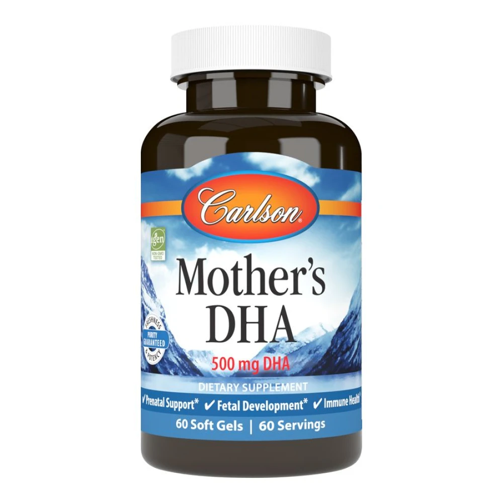 Carlson Labs Mothers DHA 500 mg