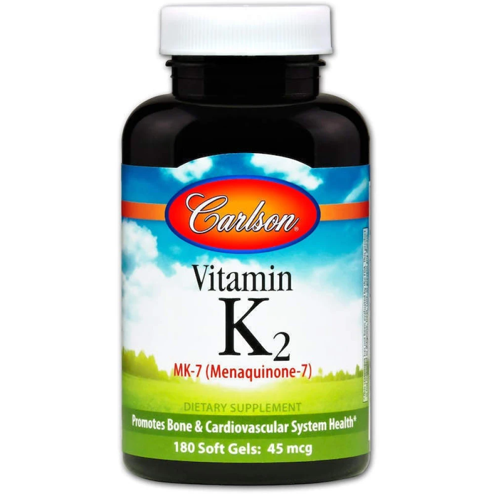 Carlson Labs Vitamin K2 MK7 45 mcg