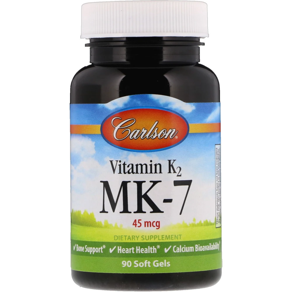 Carlson Labs Vitamin K2 MK7 45 mcg