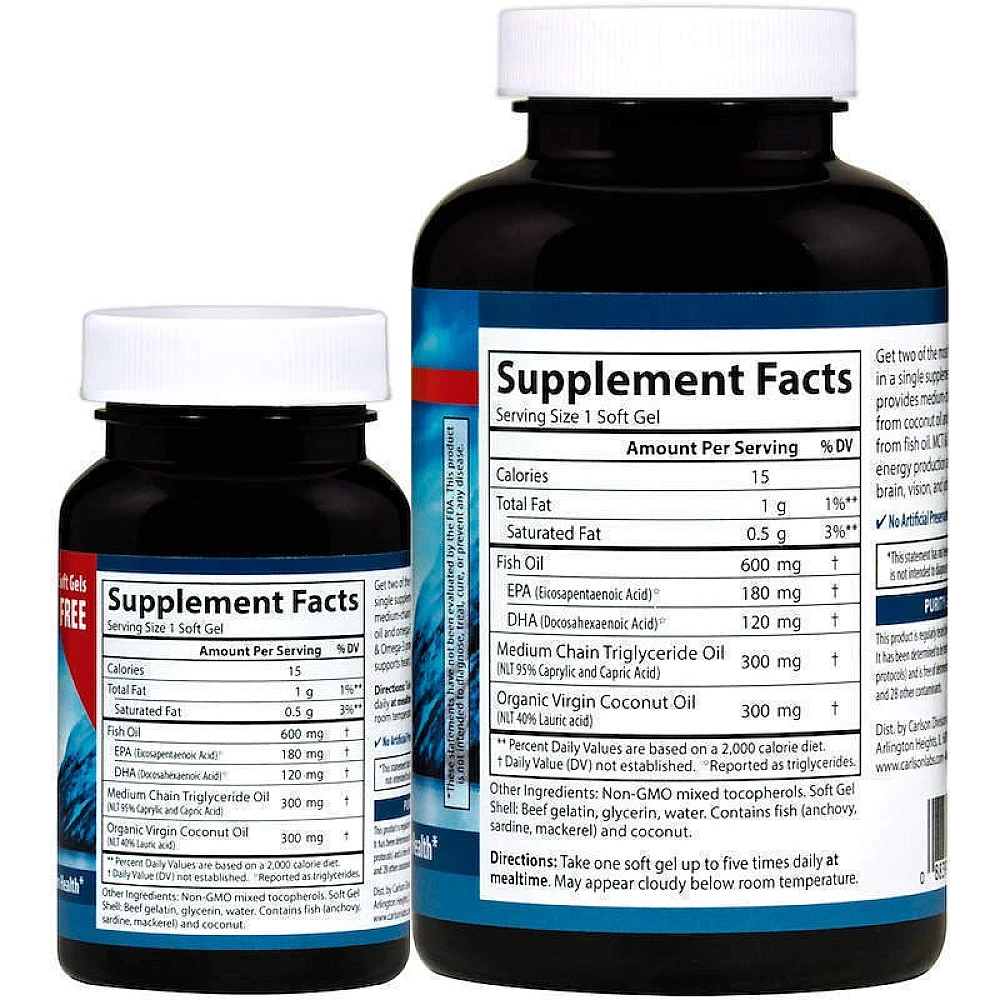 Carlson Labs MCT & Omega3