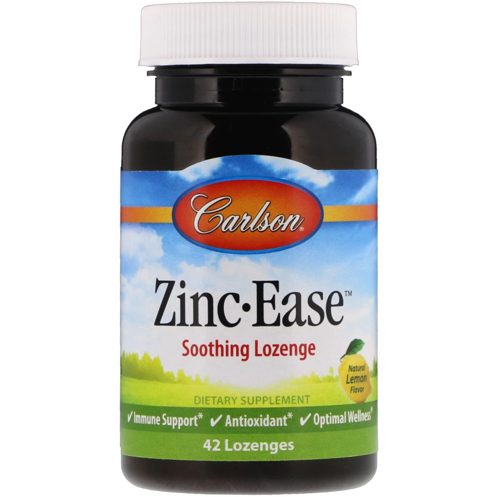Carlson Labs Zinc Ease Soothing Lozenge