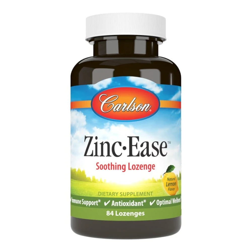 Carlson Labs Zinc Ease Soothing Lozenge