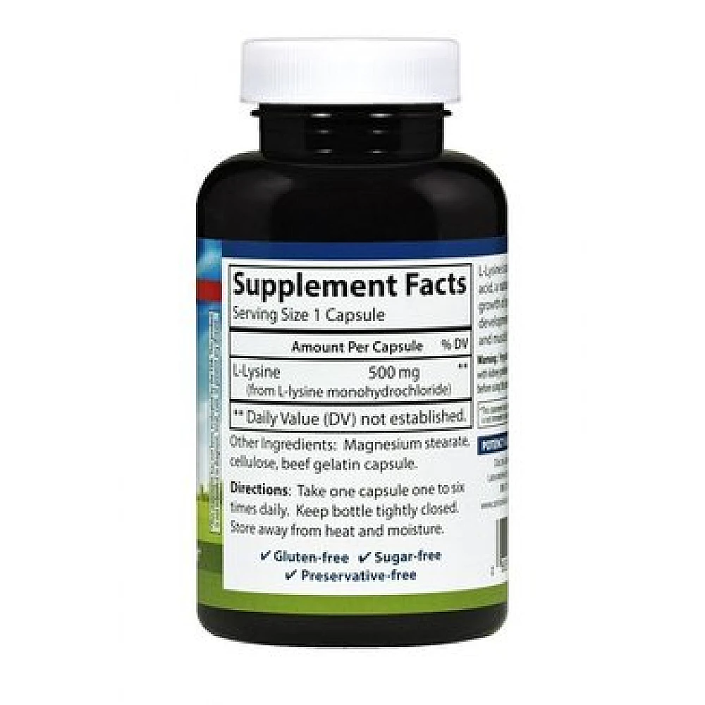Carlson Labs L-Lysine 500 mg