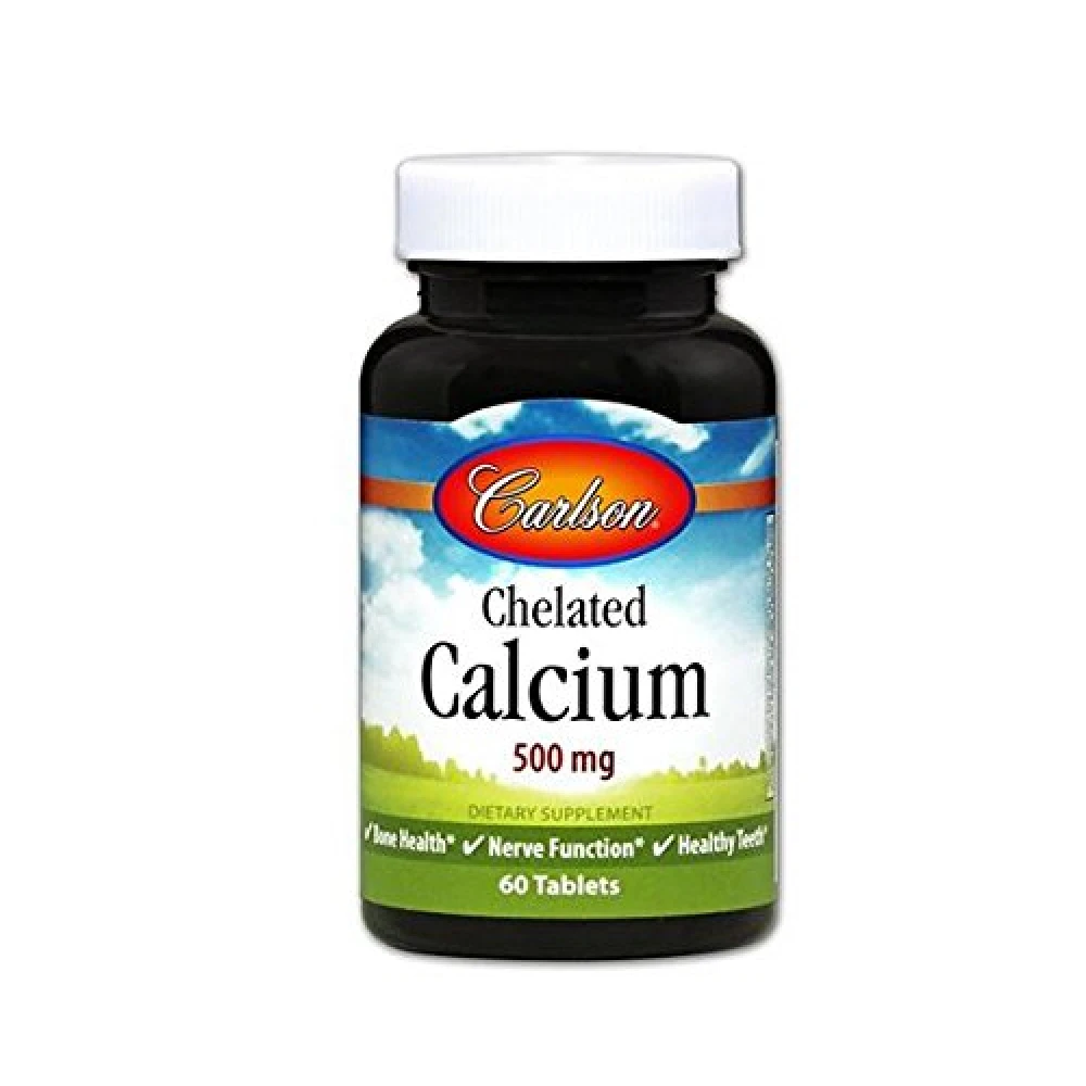 Carlson Labs Chelated Calcium 500 mg