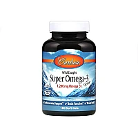 Carlson Labs Norwegian Super Omega3 Gems Fish Gel 1200 mg