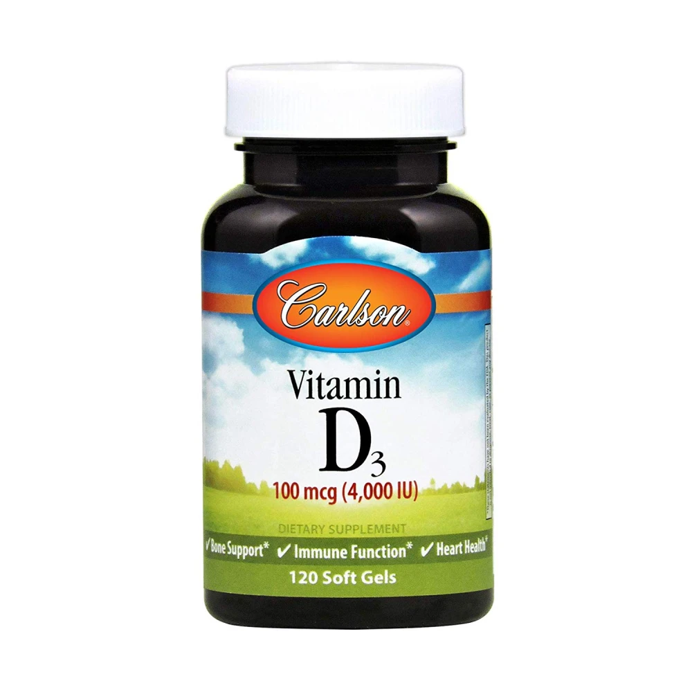 Carlson Vitamin D3 100 mcg (4000 IU)