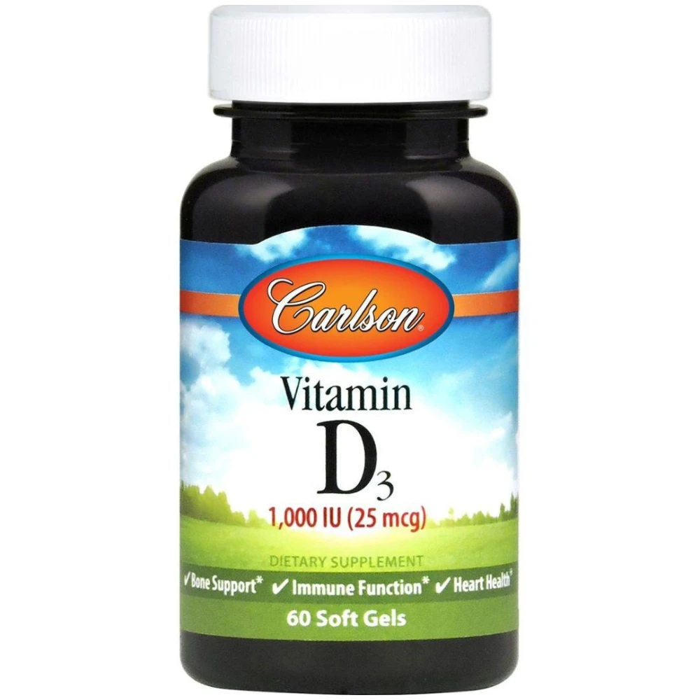 Carlson Vitamin D3 100 mcg (4000 IU)