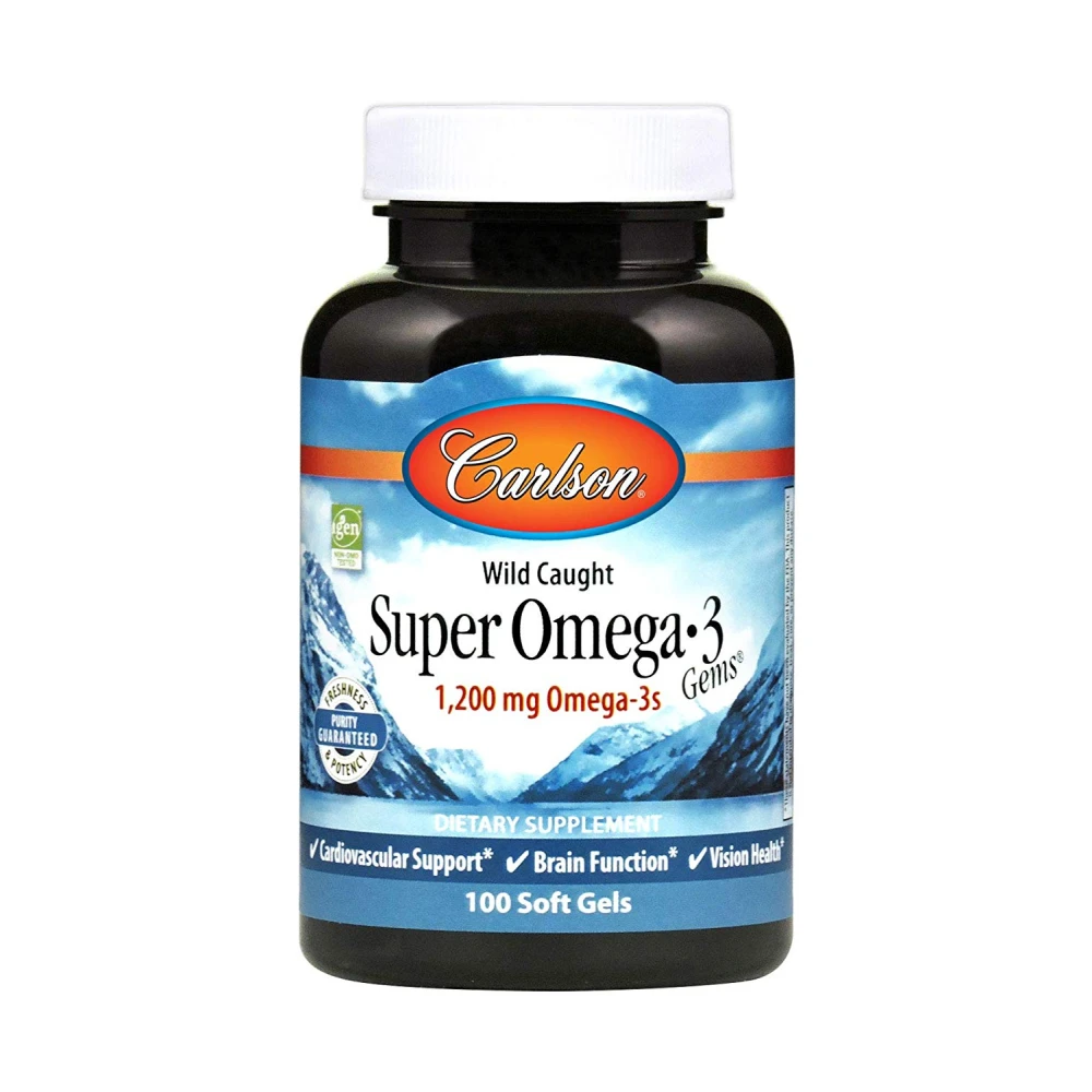 Carlson Labs Super Omega3 Gems 1200 mg