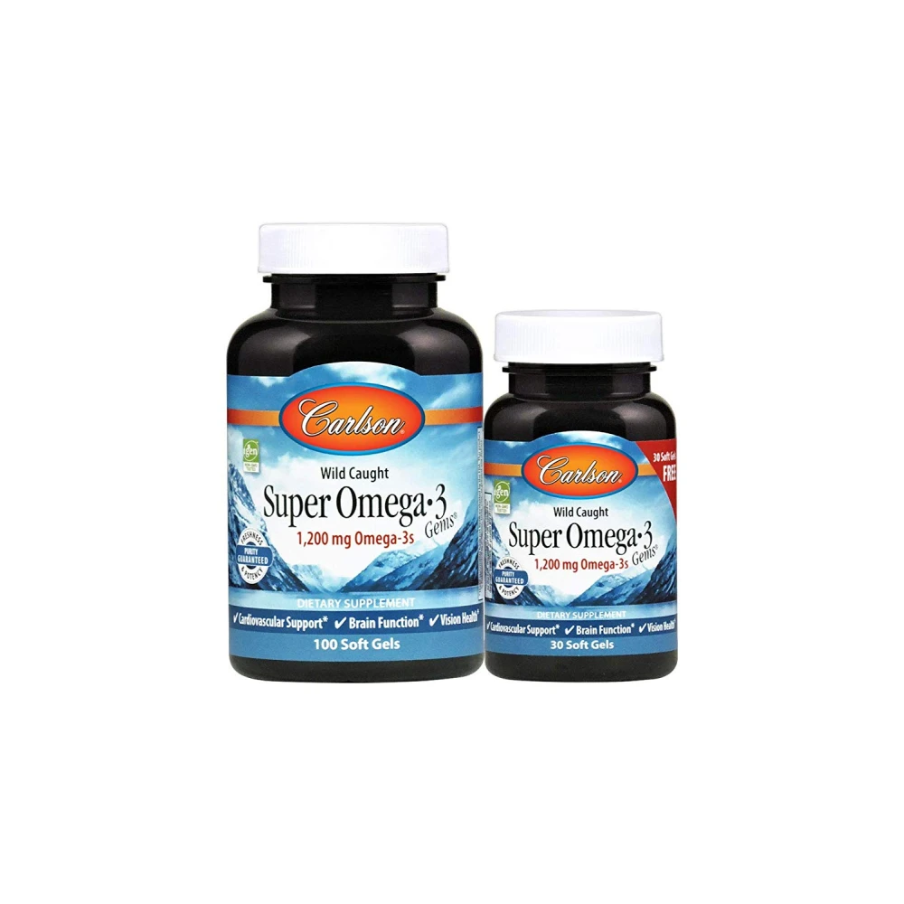 Carlson Labs Super Omega3 Gems 1200 mg
