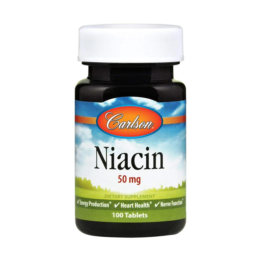 Carlson Labs Niacin 50mg