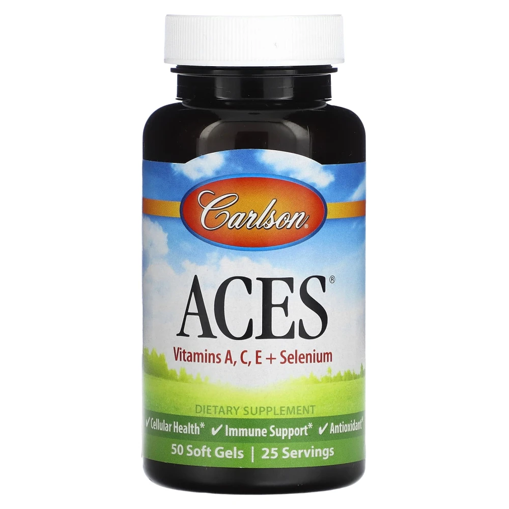 Carlson ACES Vitamins A C E + Selenium