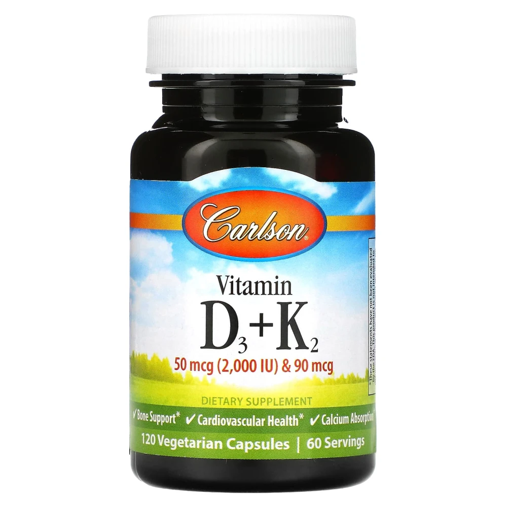 Carlson Labs Vitamin D3 + K2