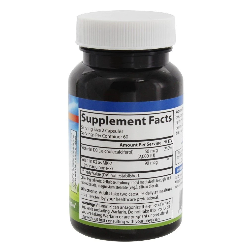 Carlson Labs Vitamin D3 + K2