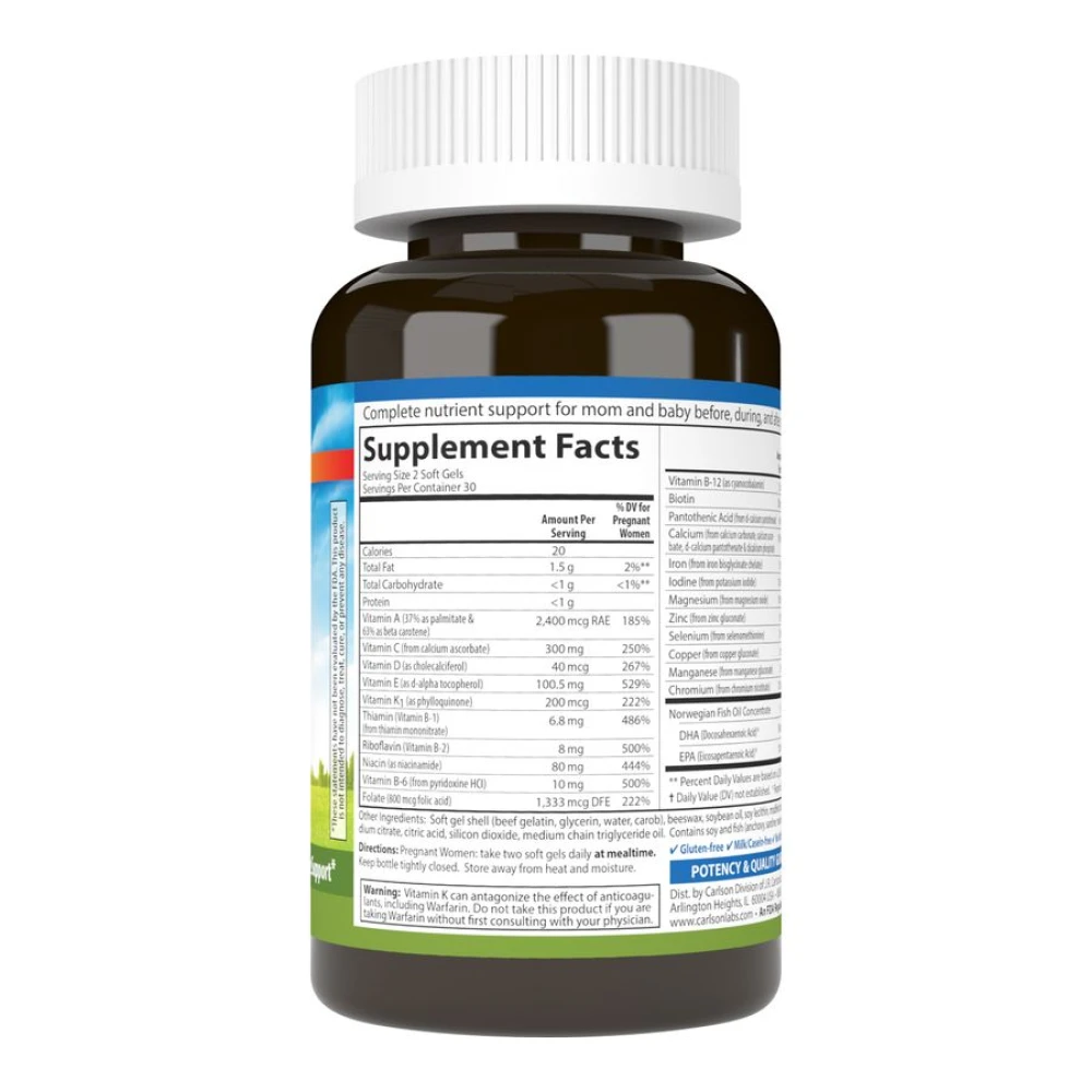 Carlson Labs Prenatal Multi with DHA