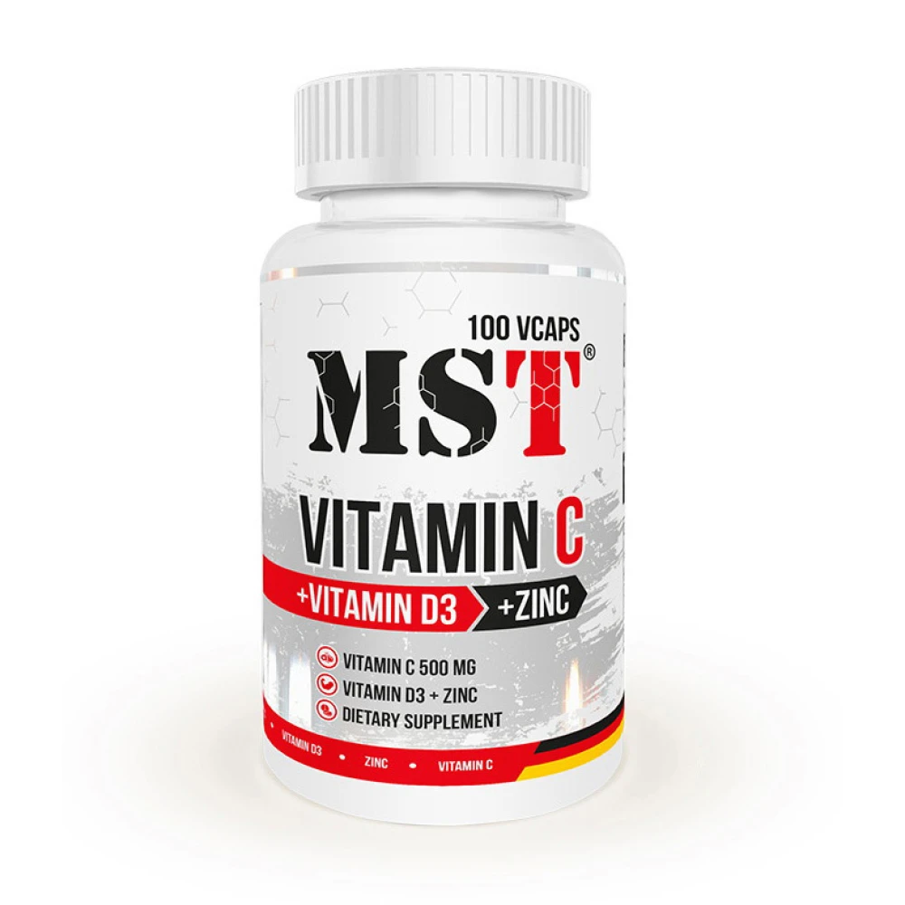 MST Vitamin C 500 mg + Vitamin D3 + Zinc