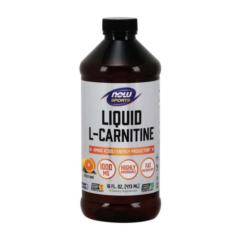 NOW L-Carnitine Liquid 1000 mg