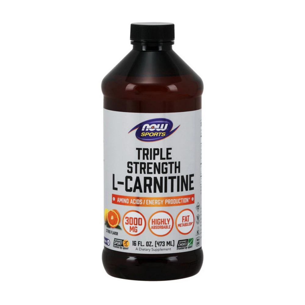 NOW L-Carnitine Liquid 3000 mg