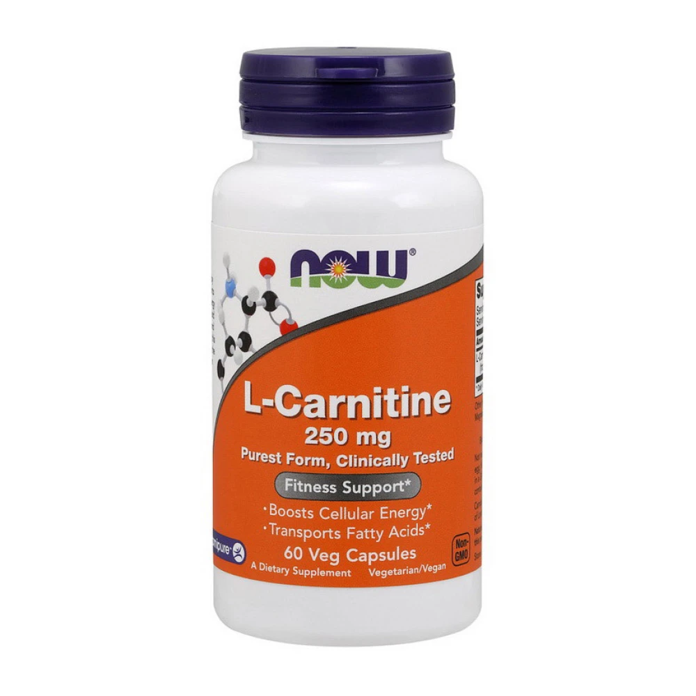 NOW L-Carnitine 250 mg purest form