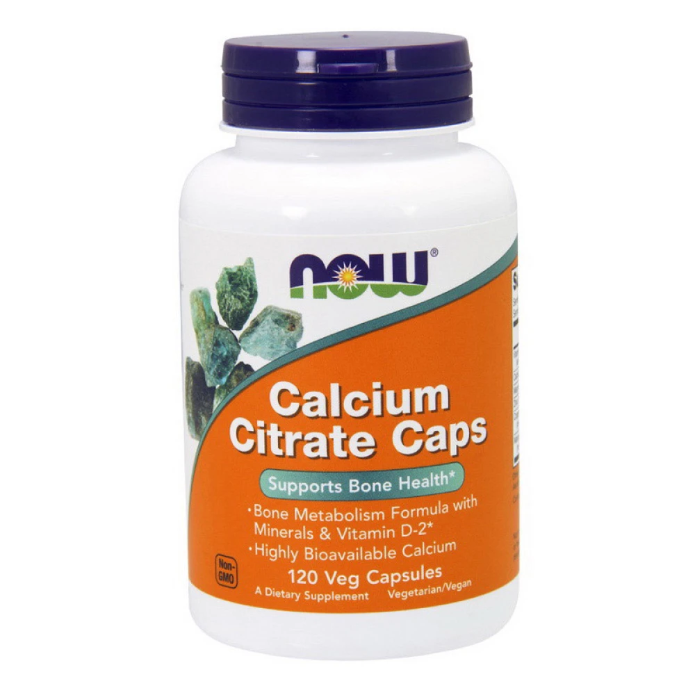 NOW Calcium Citrate Caps
