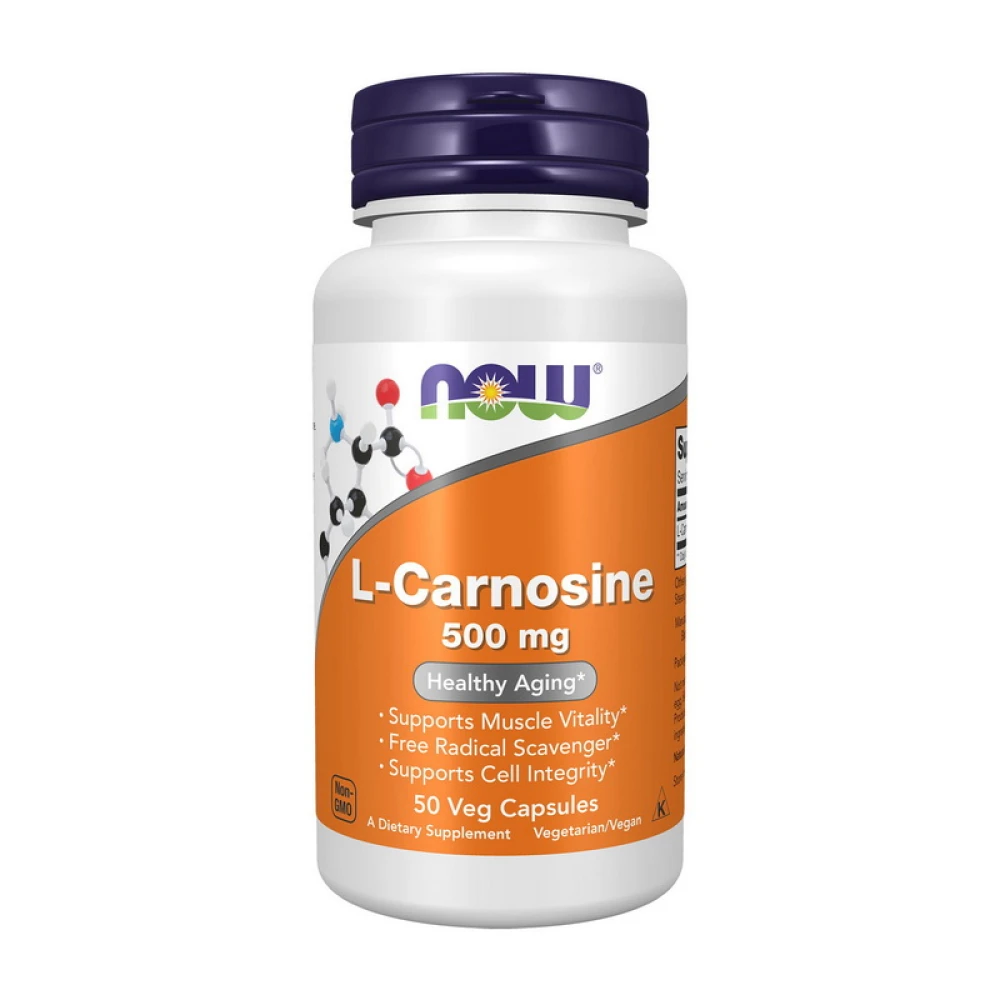 NOW  L-Carnosine 500 mg