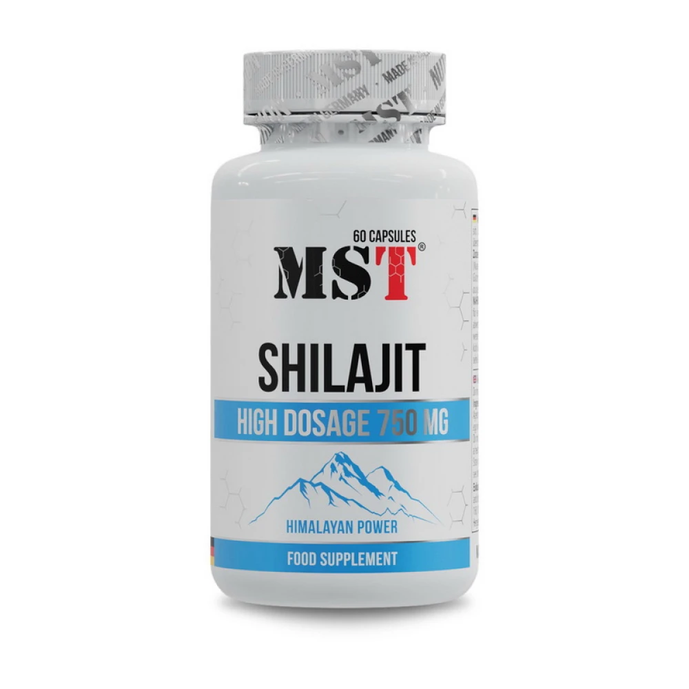 MST Shilajit 750 mg 60 капсул