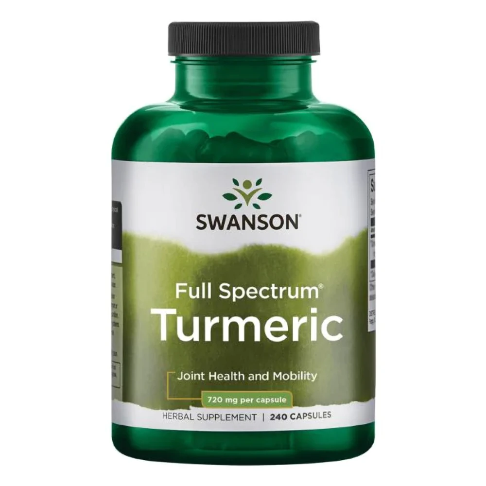 Swanson Turmeric 720 mg 240 капсул