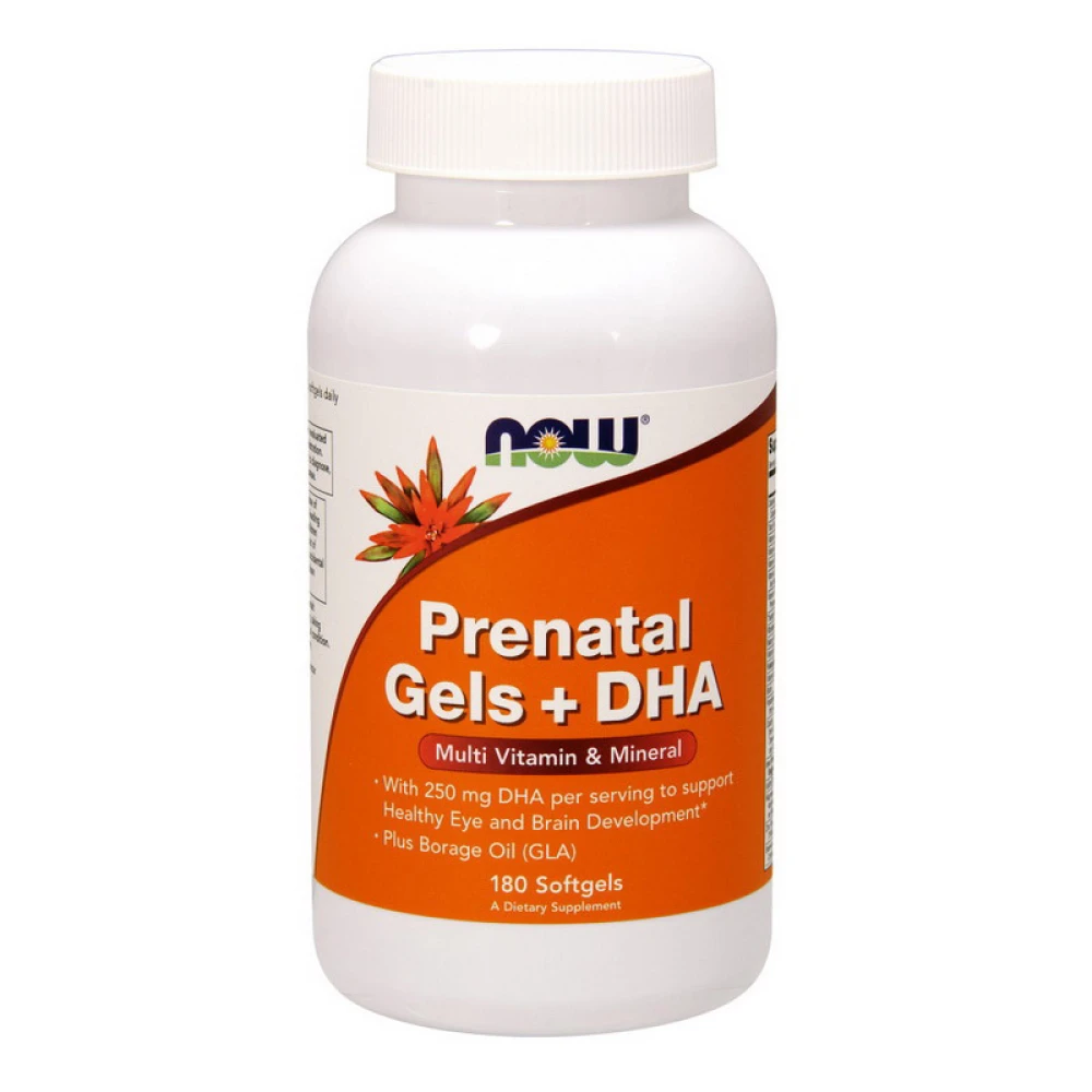 NOW Prenatal Gels + DHA