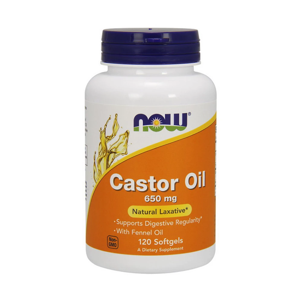 NOW Castor Oil 650 mg