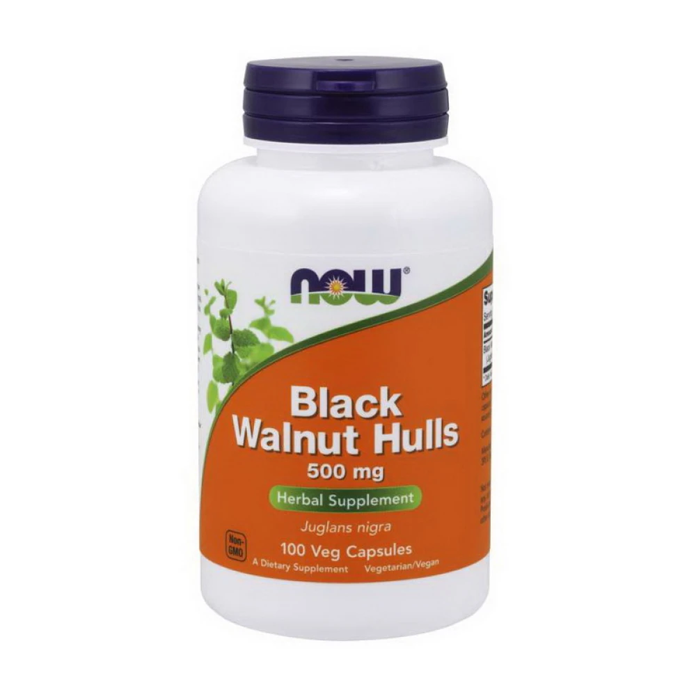 NOW Black Walnut Hulls 500 mg