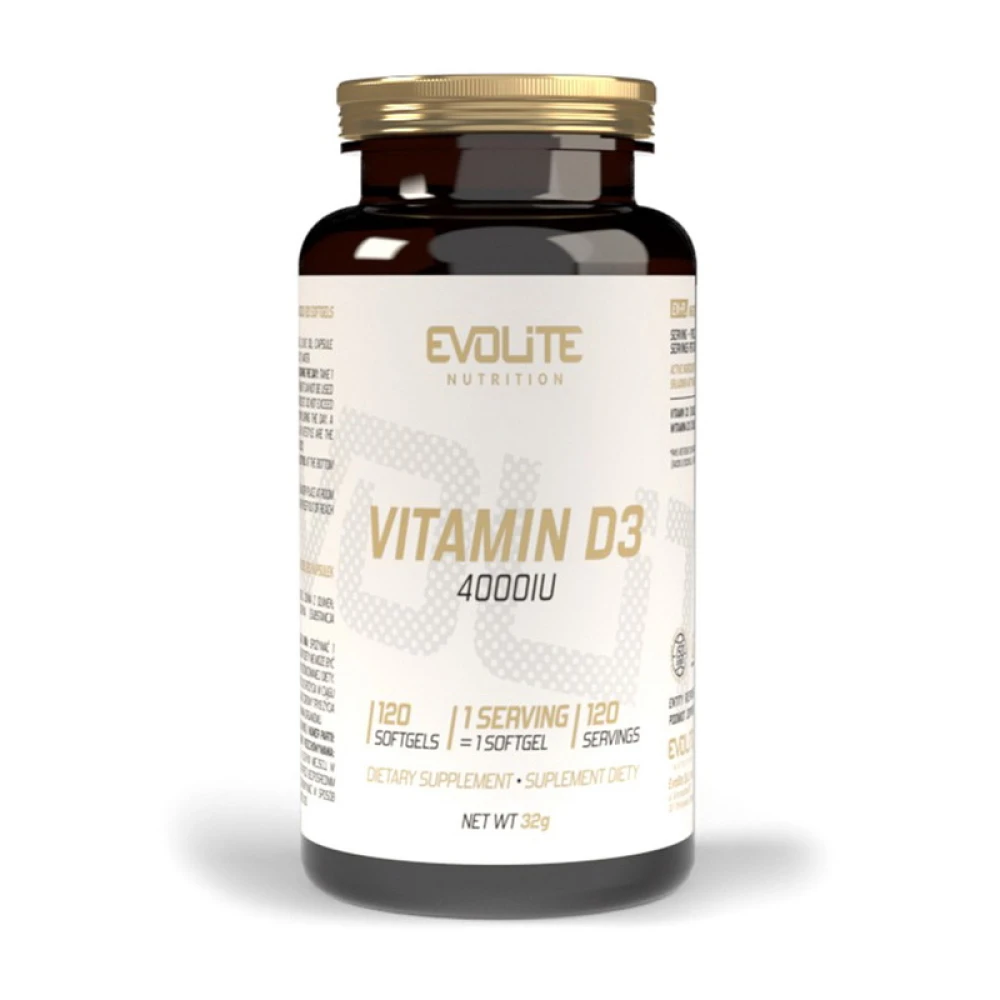 Evolite Nutrition Vitamin D3 4000 IU