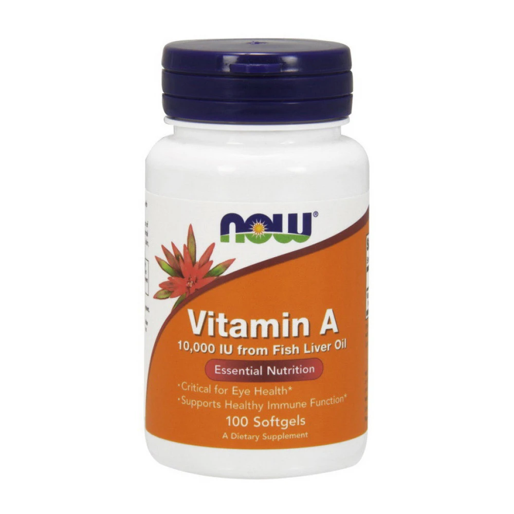 NOW Vitamin A 3000 mcg (10,000 IU)