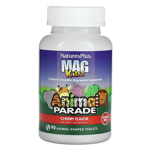 Фото Магній дитячий Nature's Plus Mag Kidz Chewable Animal Parade 90 жувальних таблеток