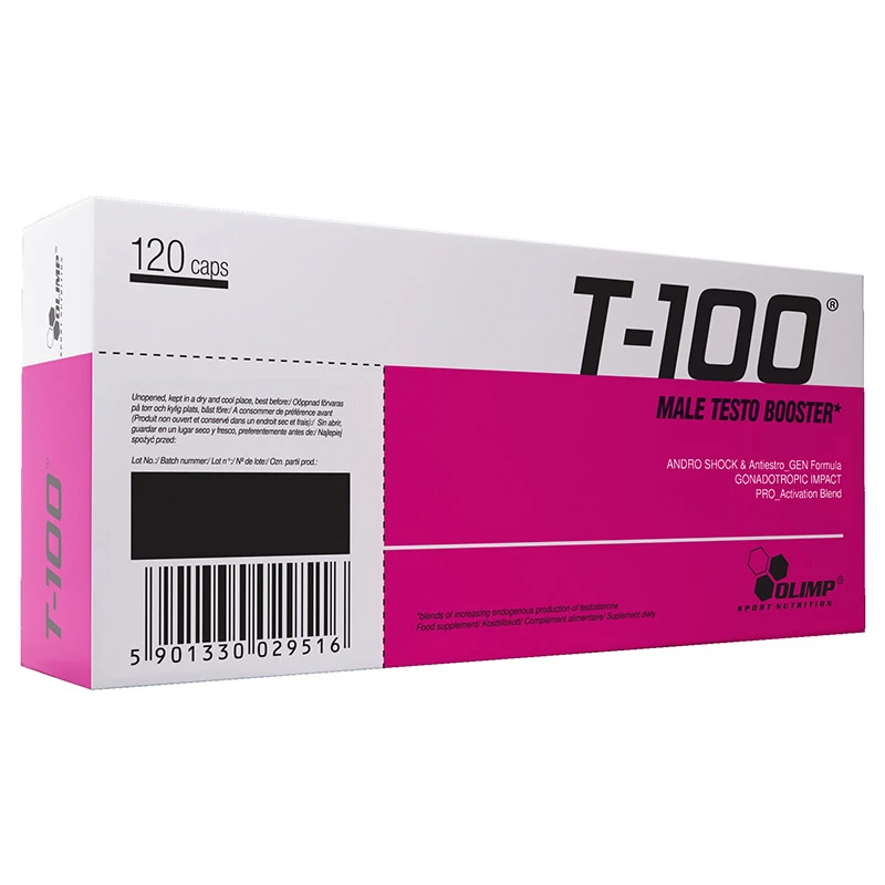 Olimp T-100 Male Testo Booster 120 капсул