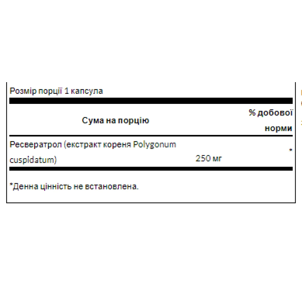 Swanson Resveratrol 250 mg