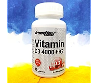 IronFlex Vitamin D3 4000+K2
