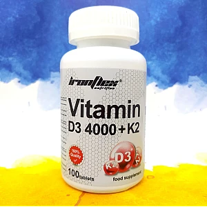 IronFlex Vitamin D3 4000+K2