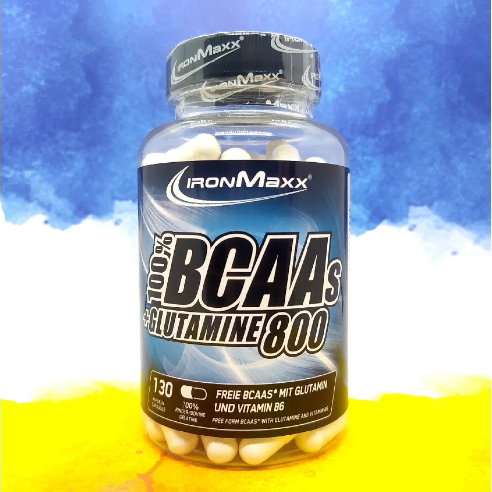 Ironmaxx BCAA+Glutamin 130 капсул