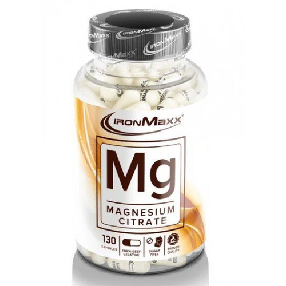 IronMaxx MG Magnesium Citrate 130 капсул